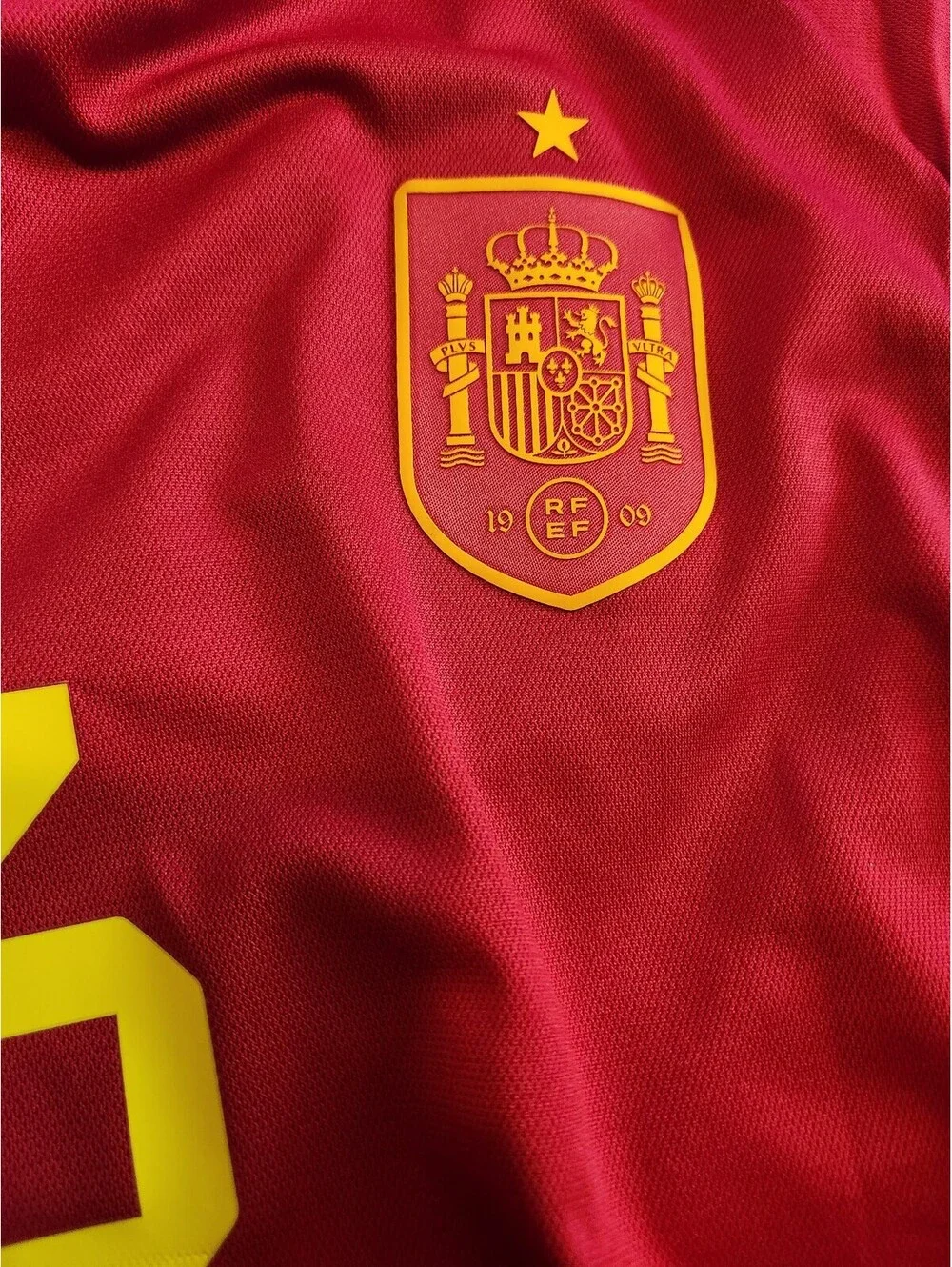 Spain 2022/2023 Aitana Bonmati Home Soccer Jersey Size M